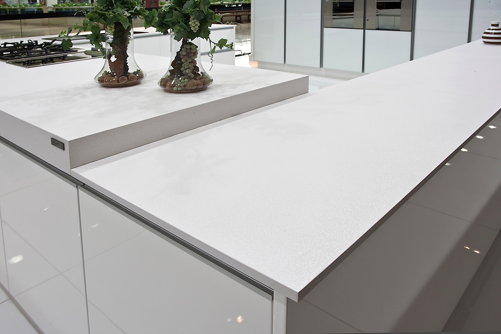 Tampo Silestone Blanco Zeus Textura Volcano