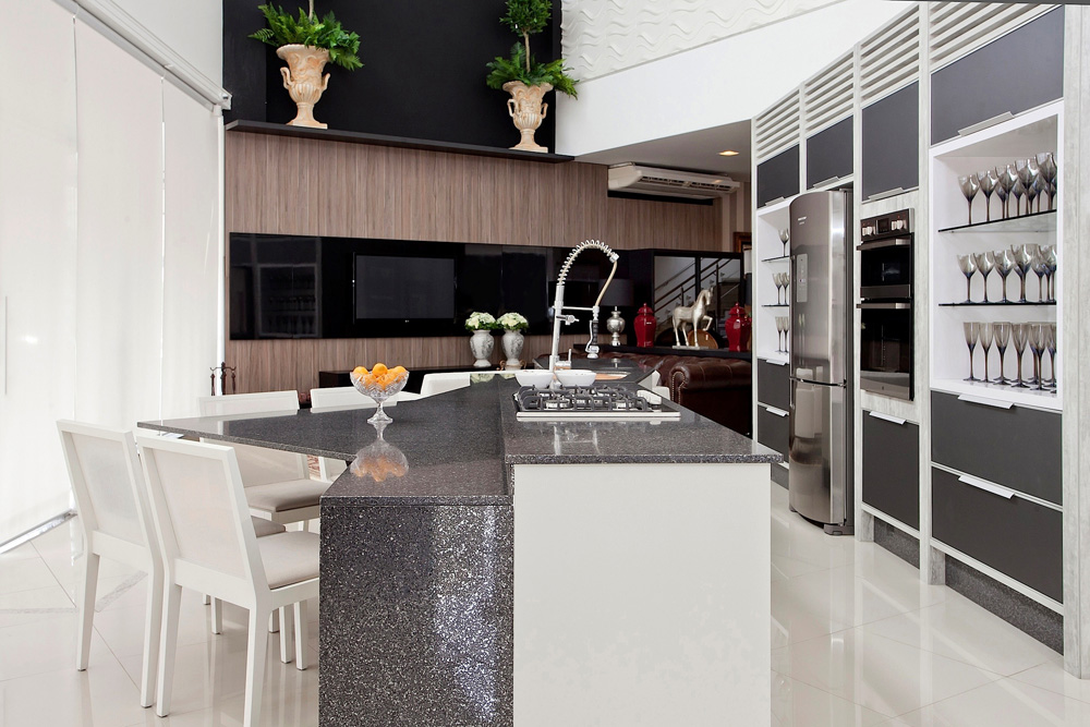 Tampo Silestone Zirconium da Serie Platium